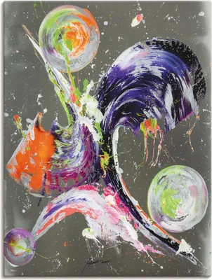 Produktbild von ARTland Leinwandbild Abstraktion XXI Größe: 60x80 cm