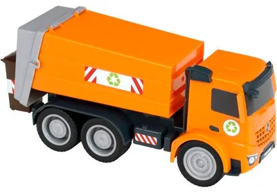 Immagine prodotto di Camion dei rifiuti - 3805 - Mercedes-Benz Arocs - Ruote morbide, pianale ribaltabile e portellone posteriore apribile - Dai 3 anni in su