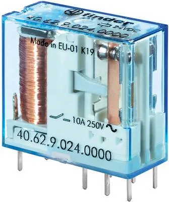 Produktbild von Finder 40.62.7.012.0000 Printrelais 12 V/DC 10 A 2 Wechsler 1 St