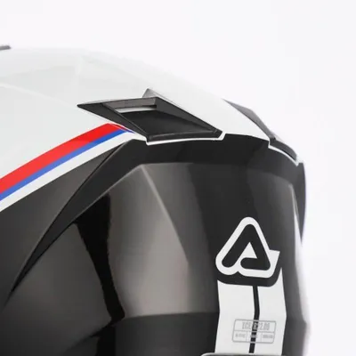 Zdjęcie produktu dla Kask enduro ACERBIS Assault Graphic Glossy czarno-biały rozmiar S