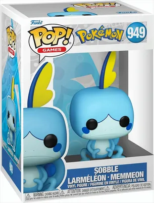 Produktbild von Pokémon - Sobble Larméléon Memmeon 949  - Funko Pop! Vinyl Figur