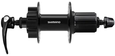 Zdjęcie produktu dla Piasta tylna SHIMANO - FH-QB400 - czarna