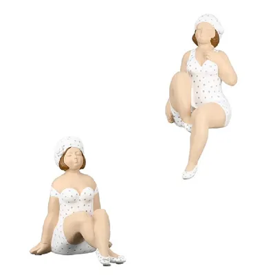 Produktbild von Figur Becky - weiss grau - Casablanca 89329
