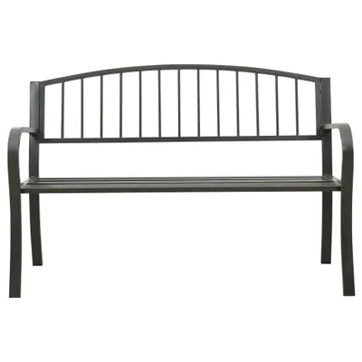 Immagine prodotto di Panca da Giardino Grigia 120 cm Acciaio