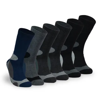 Produktbild von 12 Paar NOCXS® THERMO Socken Herren Damen Winter Socken Innenfrottee 43-46