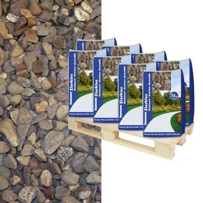 Produktbild von Heller Rheinkies Naturstein 2-8mm, rund, frostbeständig, 1125kg für Garten & Landschaftsbau