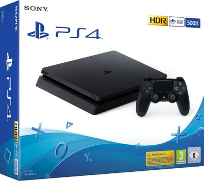 Produktbild von Herní konzole Sony Playstation 4 (PS4) Slim 500GB černá s m joystickem