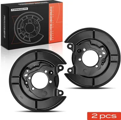 Obrázek produktu pro Frankberg 2x kotevní deska brzdového kotouče zadní nápravy oboustranně pro Nissan Qashqai+2 I X-Trail Juke