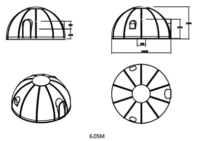 Image de Pavillon moderne pour 22 à 24 personnes, idéal pour les événements en plein air. Pavillon de jardin