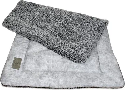 Immagine prodotto di Tappetino lavabile per cani, 80x55 cm, grigio, morbido, per la casa
