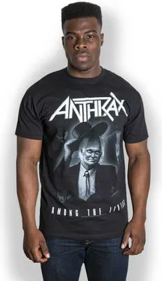 Produktbild von Anthrax unter den lebenden Herren schwarz T-Shirt: klein