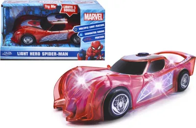 Produktbild von Jada Marvel Light Hero Spider-Man 1:32