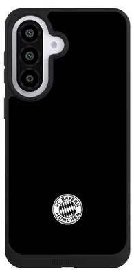 Produktbild von NIVOCASE Handyhülle für Samsung Galaxy A57 5G  Hülle NIVOpure Case Schwarz FC Bayern München FCB Offizielles Lizenzprodukt