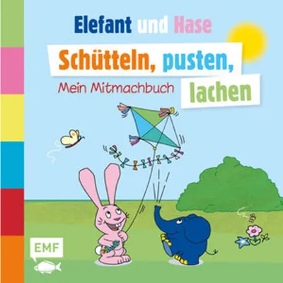 Obrázok produktu pre Die Sendung mit dem Elefanten - Schütteln, pusten, lachen - Mein Mitmachbuch
