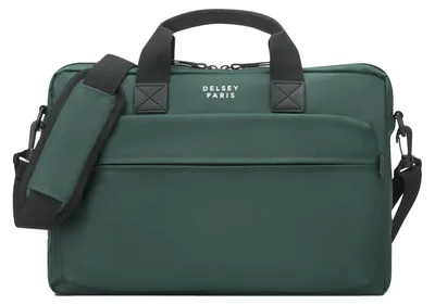 Image de DELSEY PARIS sac d'ordinateur portable serviette pour ordinateur portable Maubert 2.0 1 Compartment Satchel Army vert foncé
