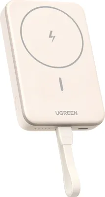 Obrázok produktu pre UGREEN 35341 10000mAh Mini magnetická bezdrôtová 20W power banka Zabudovaný USB-C kábel