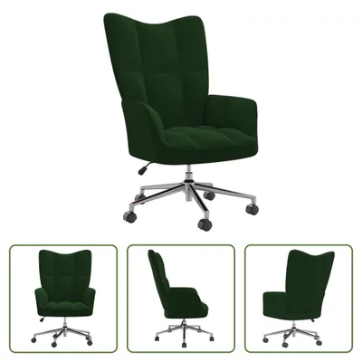 Produktbild von The Living Store Relaxsessel Dunkelgrün Samt