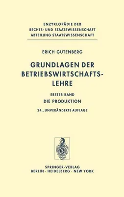 Obrázek produktu pro Grundlagen der Betriebswirtschaftslehre