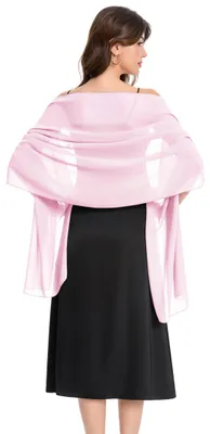Produktbild von Chiffon Schal für Hochzeits- und Abendmode