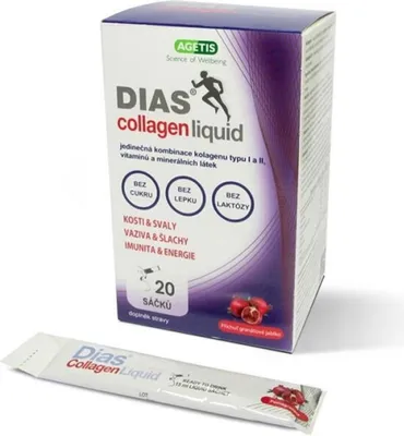 Immagine prodotto di AGETIS Dias Collagene Liquido Melograno 20 bustine