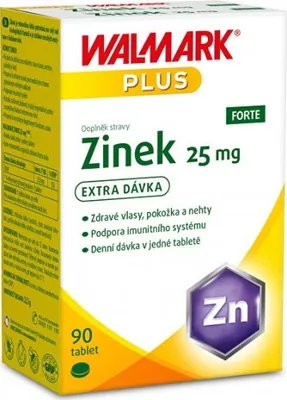 Immagine prodotto di Zinco FORTE 25 mg, 90 compresse.