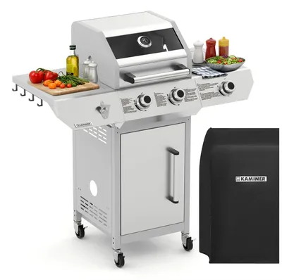 Productafbeelding van Gasgrill 2+1 branders, 10 kW, Varen 3.0, merk Kaminer