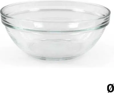 Produktbild von Duralex, Stapelbares Schüsselset, Modell Lys, 31 cm, transparent