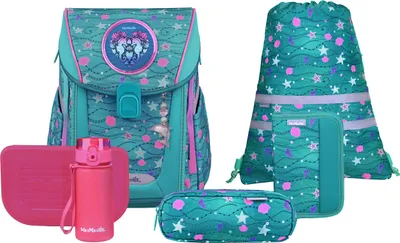 Immagine prodotto di McNeill zaino della scuola Primo Schoolbag Set 9 -pezzi Seafish turchese