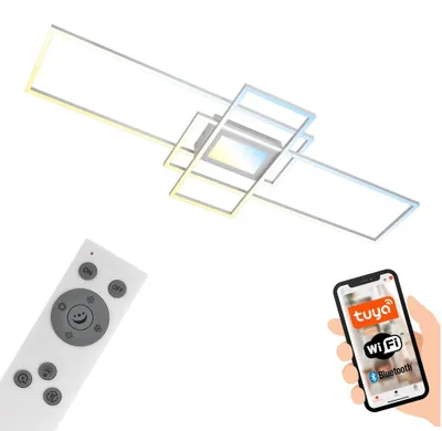 Produktbild von LED Deckenlampe Deckenleuchte Smart Wohnzimmer Dimmbar Fernbedienung CCT