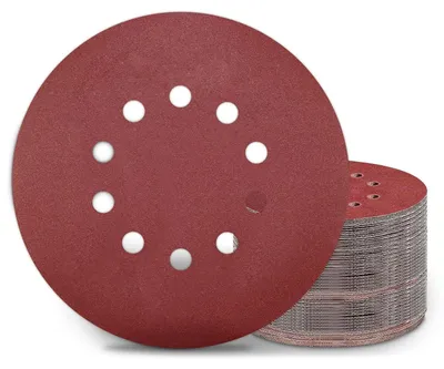 Produktbild von Schleifpapier 225mm Klett 50 Stück P240 10 Loch für Trockenbauschleifer