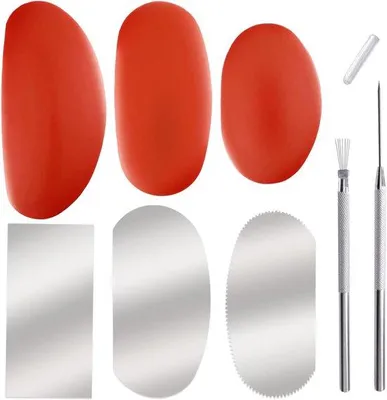 Produktbild von Klei sculptuurgereedschap set für Bildhauer mit Kunststoffribben