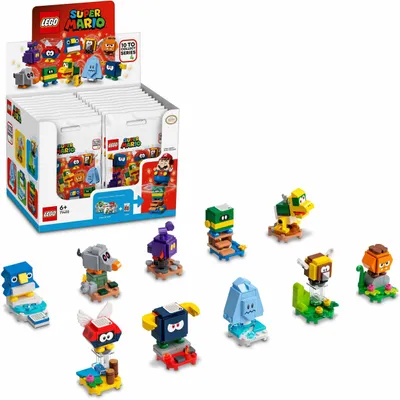 Zdjęcie produktu dla LEGO Super Mario Zestawy postaci — seria 4, Zestaw do budowania, 6 lat(a), Plastik, 0 szt., 15 g