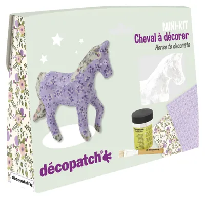 Image de Décopatch kit MINI cheval à personnaliser