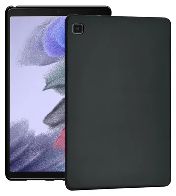 Produktbild von Conie Tablet Silikon Cover für Samsung Galaxy Tab A7 Lite 8.7 T220 TPU Case Schutz Hülle Tasche in Schwarz matt