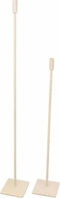 Produktbild von LOFT42 Standleuchter-Set Eve quadratisch - Beige Metall