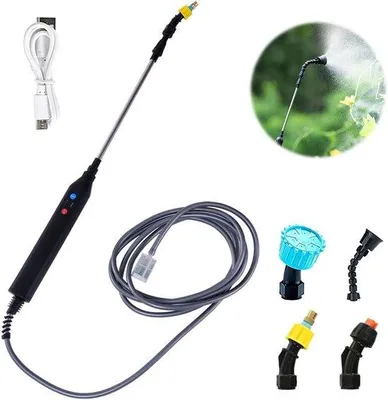 Produktbild von Elektrische Dampfspritzgerät mit Akku und 4 Spritzdüsen für den Garten