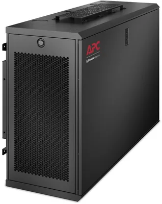 Obrázok produktu pre APC AR106VI, Nástenný regál, 6U, 113 kg, Zámok, 36,3 kg, Čierna