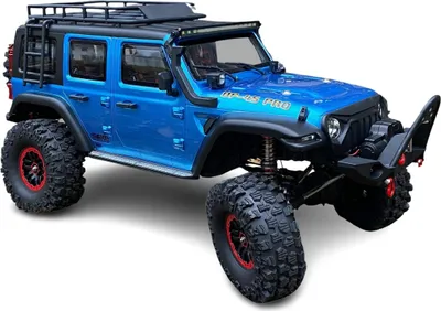 Obrázok produktu pre DF modely DF-4S PRO Crawler modrý 313mm 1:10, navijak, LED