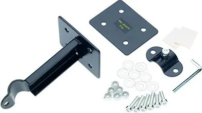 Produktbild von Korb-Halter "B" für Festmontage, schwarz
