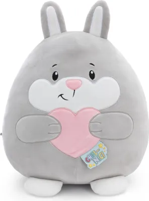 Produktbild von NICI Kuscheltier Chill-NICI Hase mit Herz grau 30cm