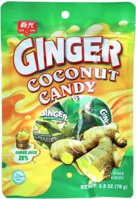 Produktbild von Chun Guang Ginger Coconut Candy 78g