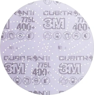 Immagine prodotto di Mola abrasiva autoadesiva 3M (CER) Hookit 775L multiforatura, diametro 150 mm, grana: 400