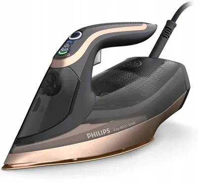 Produktbild von Philips Azur DST8041/80 – Dampfbügeleisen, 3000 W, 260 g Dampfstoß, Keramiksohle