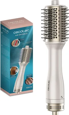 Productafbeelding van Cecotec Air DryBold, föhn, luchtstroom, knoppen, wit, keramisch met keratine, 1200 W