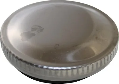 Zdjęcie produktu dla Chromowany korek wlewu paliwa, króciec 40 mm, zamknięcie bagnetowe do Zündapp do 1976 r