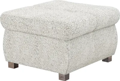 Produktbild von MIRJAN24 Polsterhocker Orkan Klein, Moderne Sitzhocker vom Hersteller, Holzkonstruktion, 60x60x39 cm (Farbe: Coral 70)