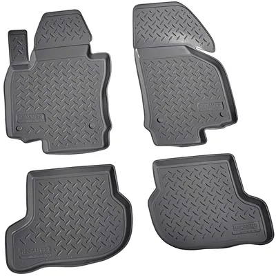 Obrázok produktu pre 3D gumové rohože pre VW Golf V + VI | BJ 2003 - 2012 | s okrajom