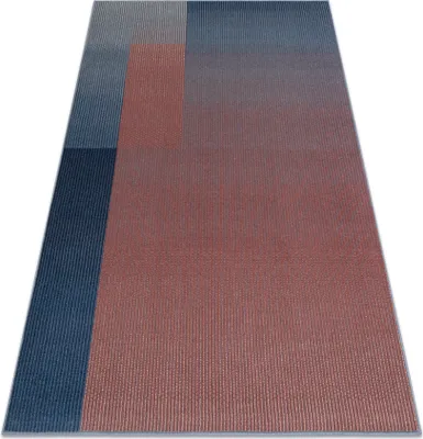 Produktbild von Teppich Wolle NAIN Geometrisch 7710/51944 rot / blau rot 160x230 cm