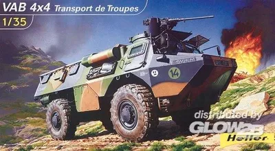 Produktbild von Heller Truppentransporter VAB 4x4 1:35, 81130