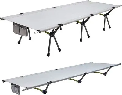 Produktbild von Famanu Campingbett ultraleicht - faltbar, 2 Höhenverstellbar, robust